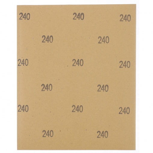 Шлифлист на бумажной основе, P 240, 230 х 280 мм, 10 шт, водостойкий Matrix
